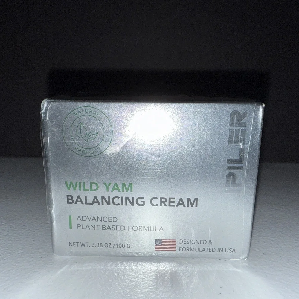 New Wild‎ Yam Cream Balancing Cream 3.38 oz Plant Based Made in USA